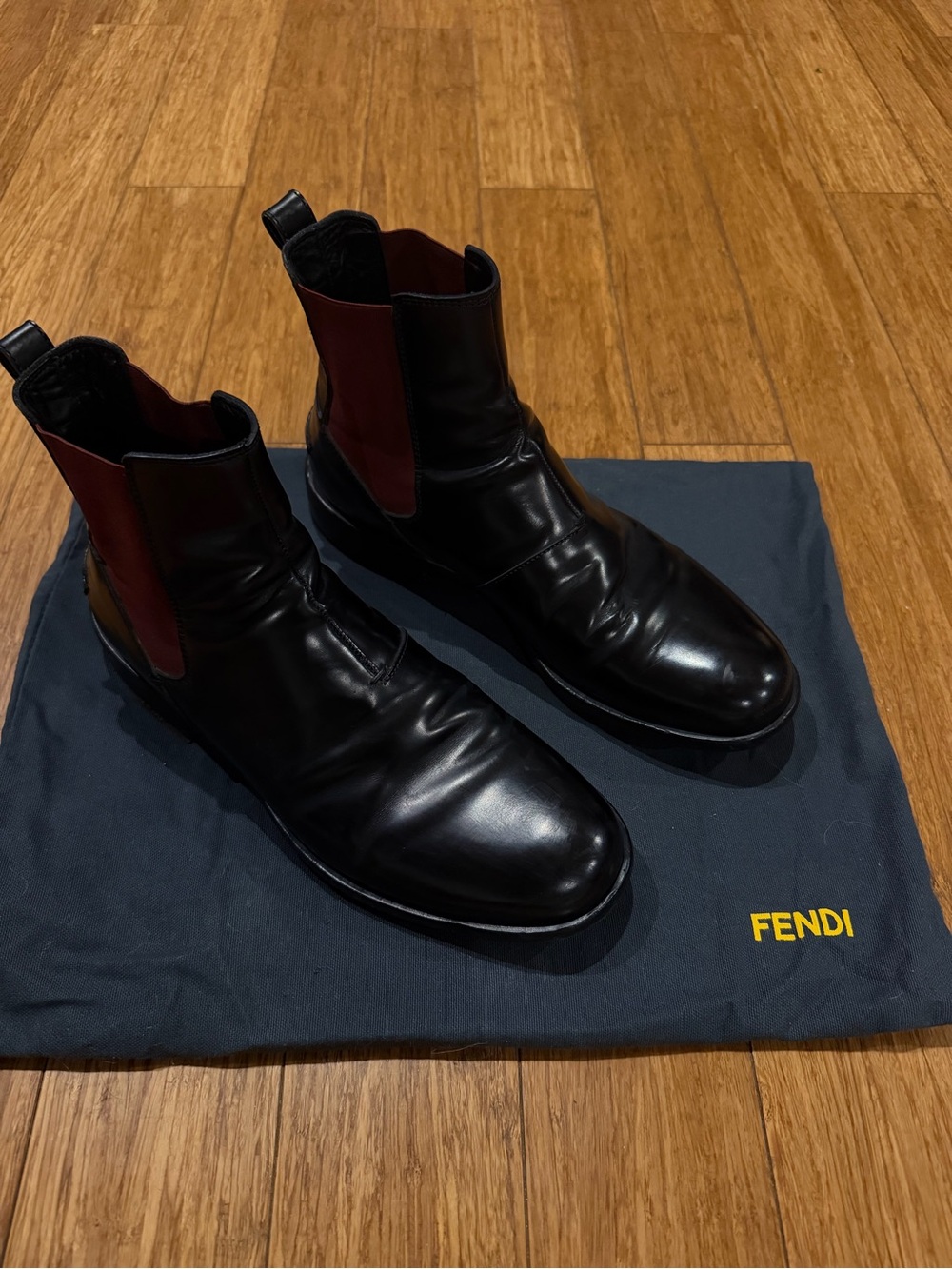 Fendi Men’s Chelsea Boots